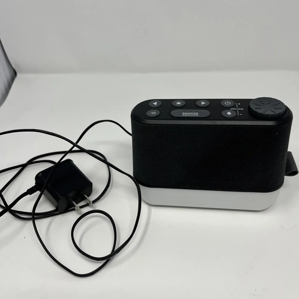 i-box MiniGlow Bedside Alarm Clock with FM Radio Nightlight Natural Sounds RGB